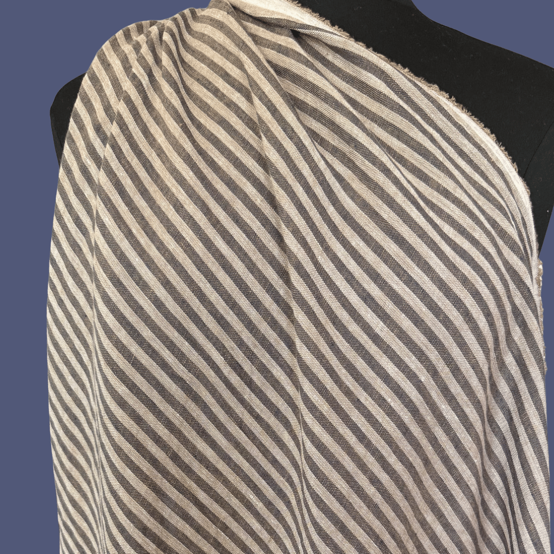 Striped Linen - Cardamom