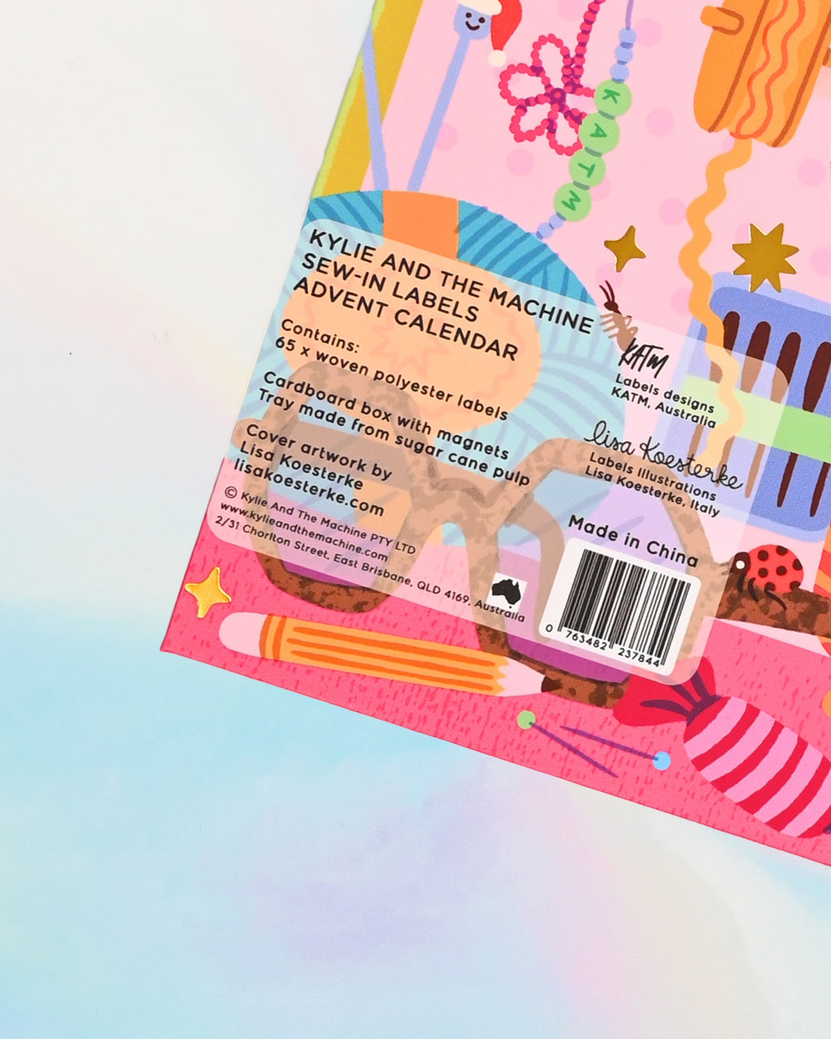 2026 Advent Calendar of 65 Sewing Labels
