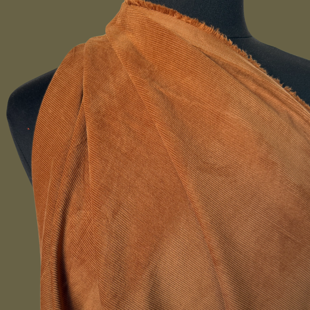 Midweight Cotton Corduroy - Caramel