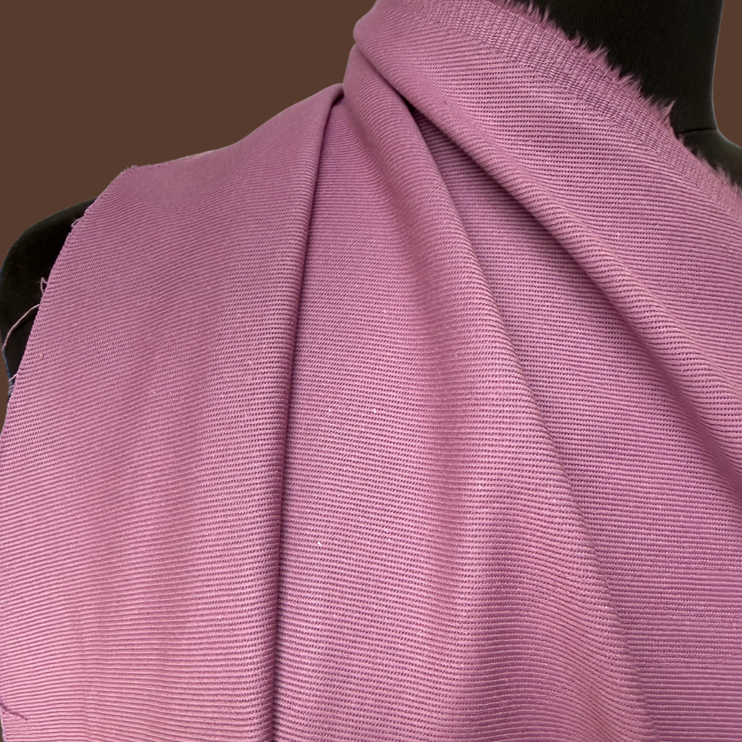 Brushed Bull Denim in Lilac