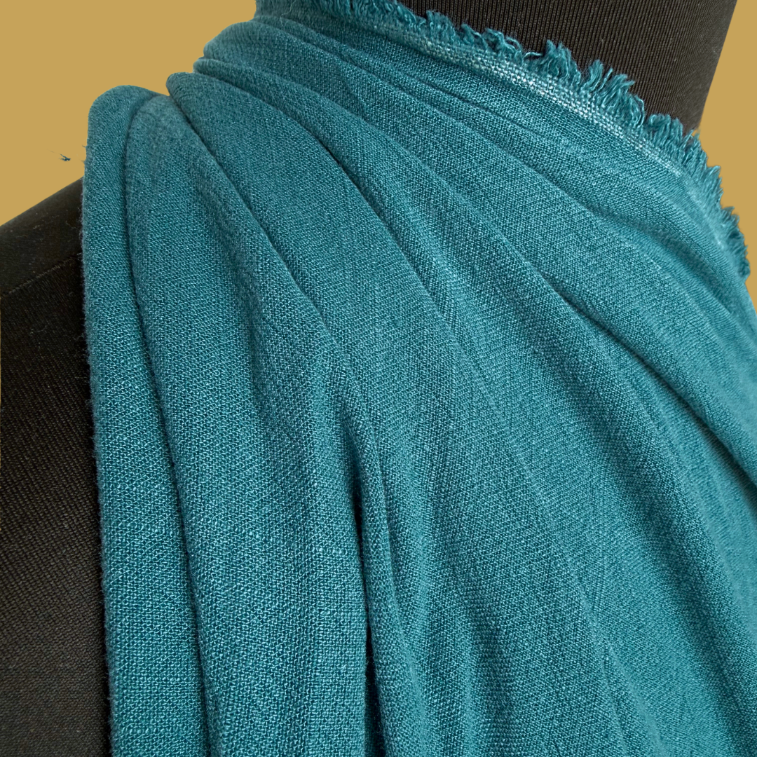 Slub Linen Rayon - Ocean