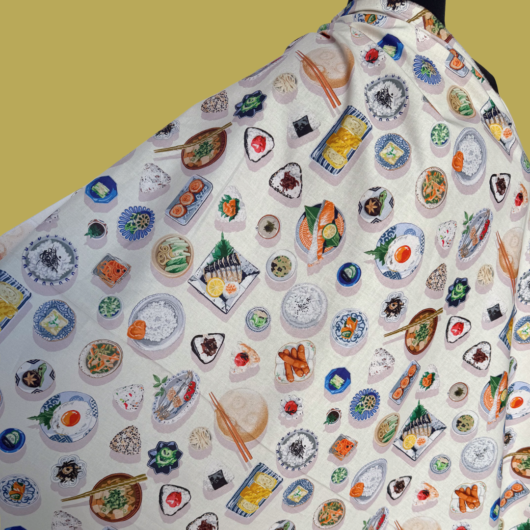 Japanese Small Plates - Cotton Shirting
