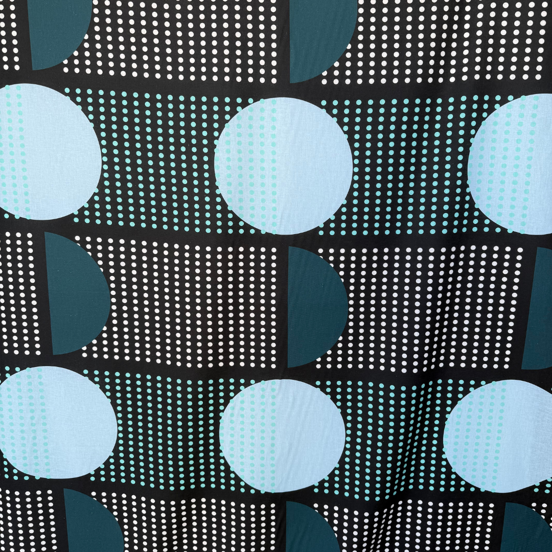 Moonrise - Exclusive Print - Linen Cotton Blend