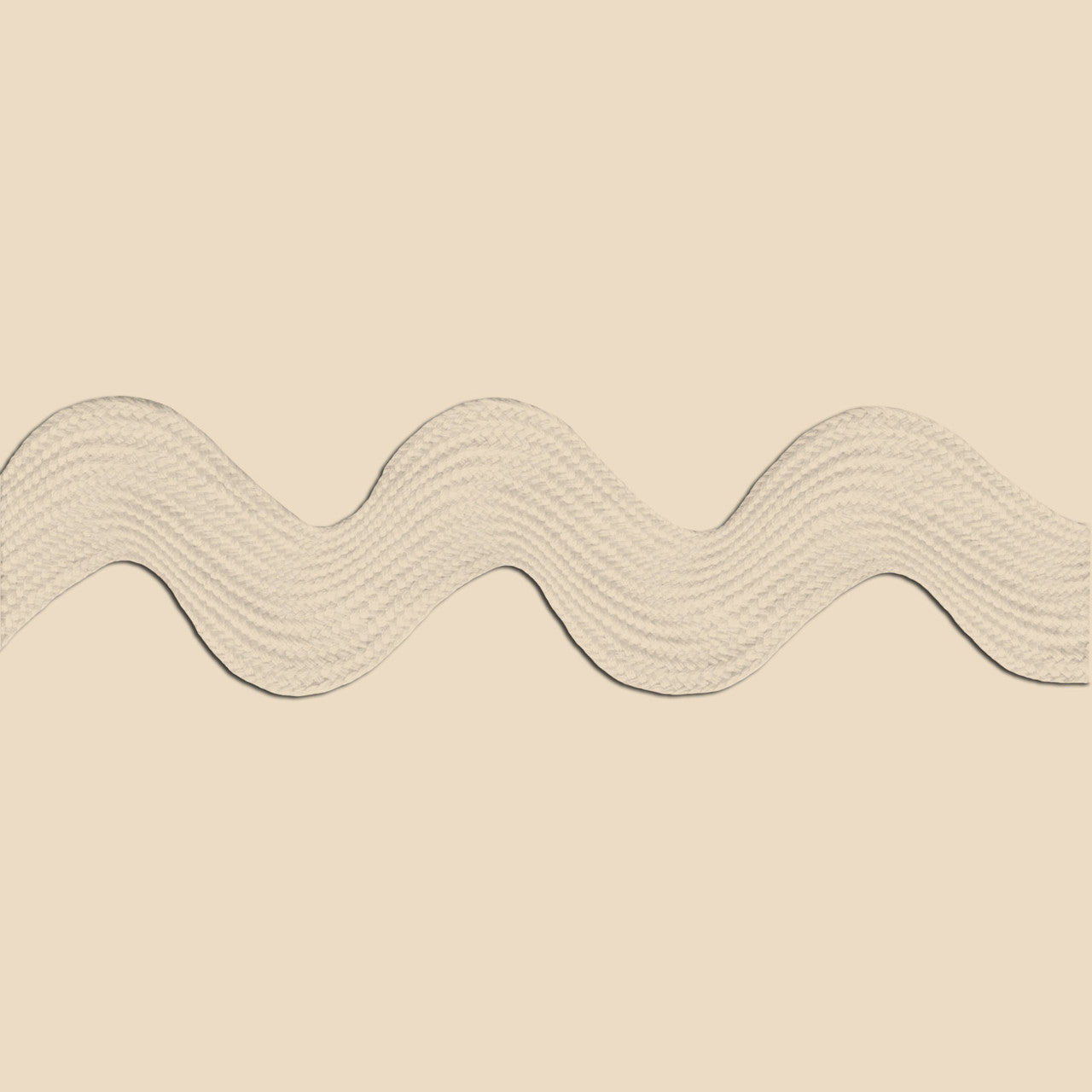 Jumbo Ric Rac in Cream