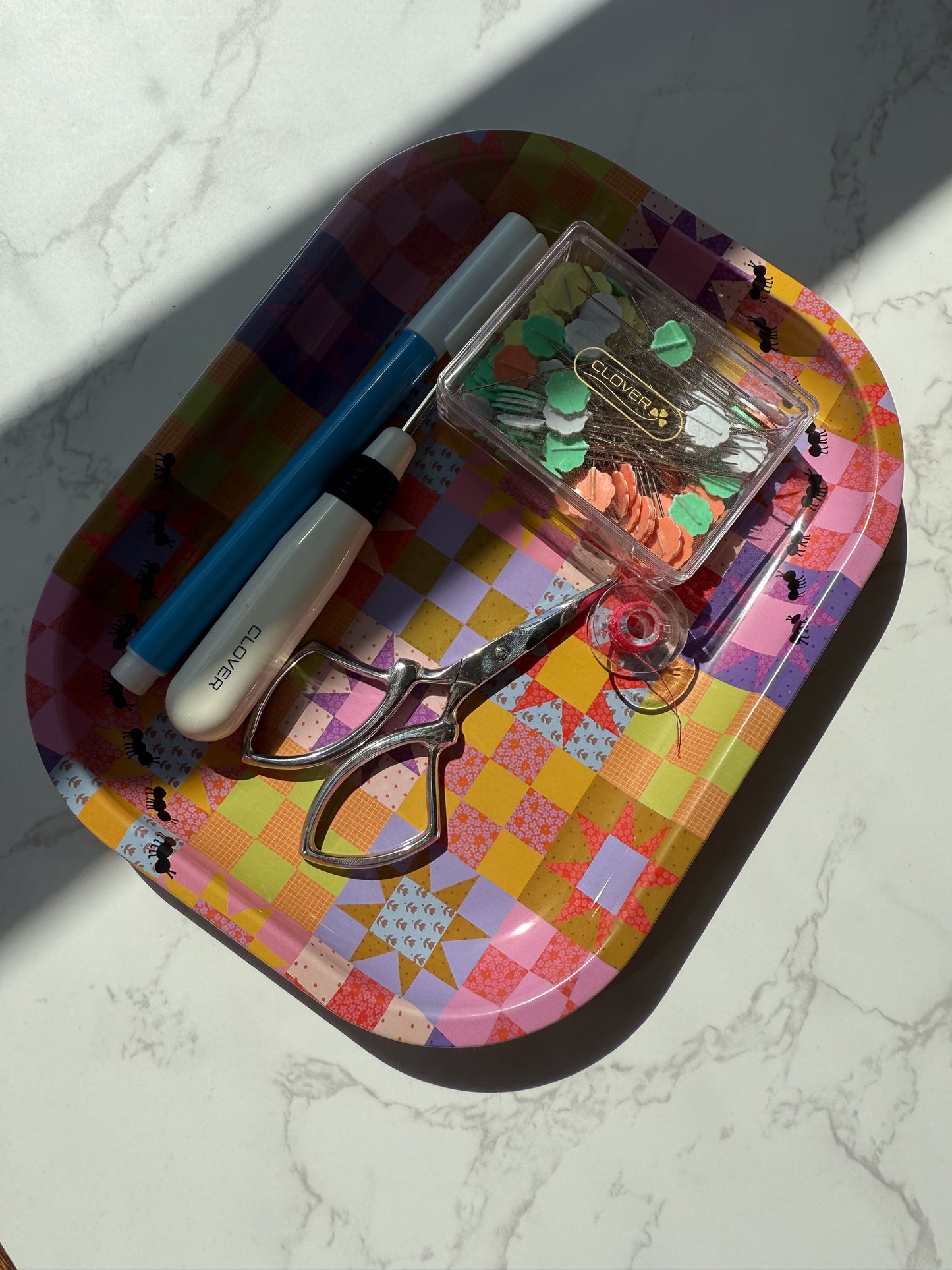 Patchwork Quilt Trinket Tray