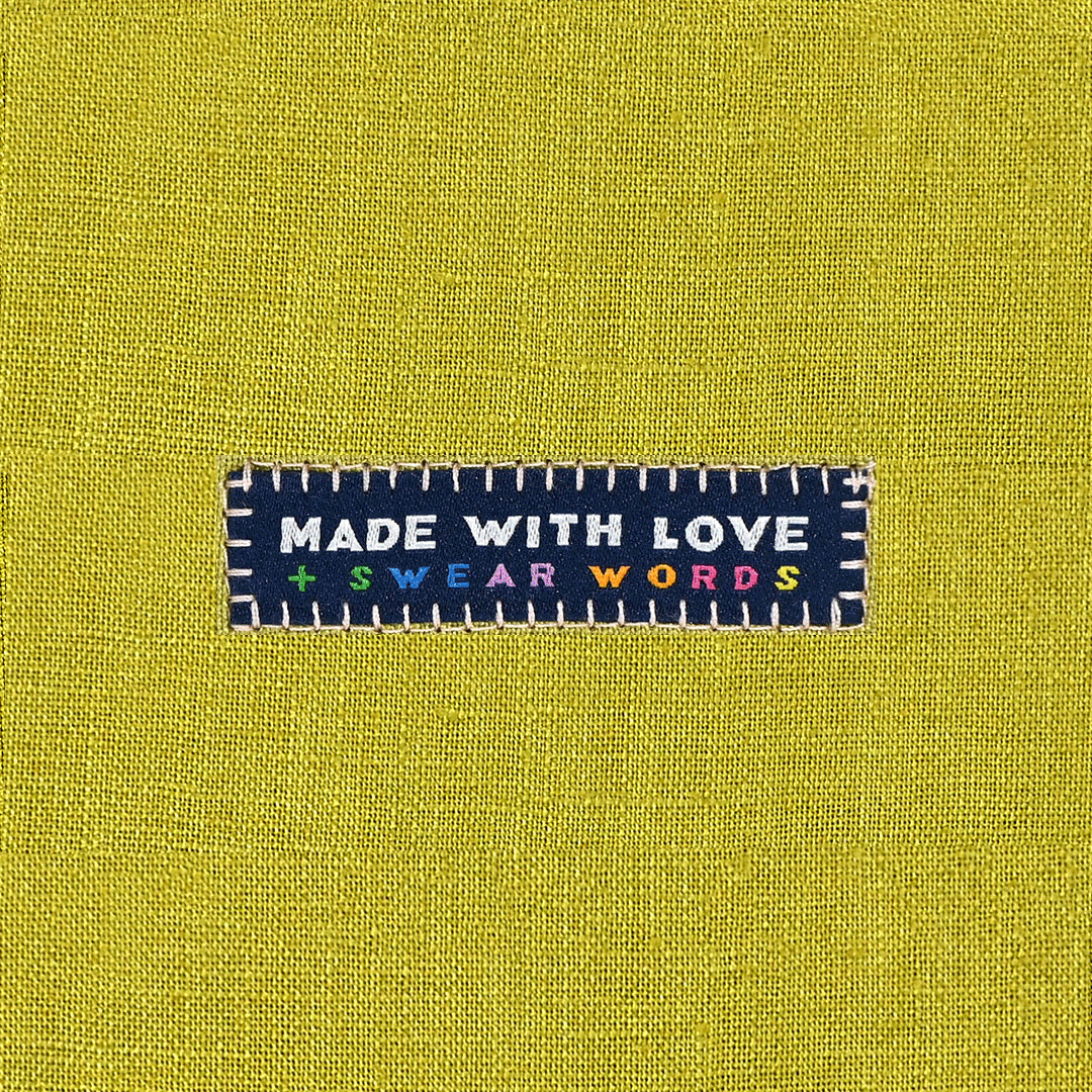 'Made With Love & Swear Words' Labels
