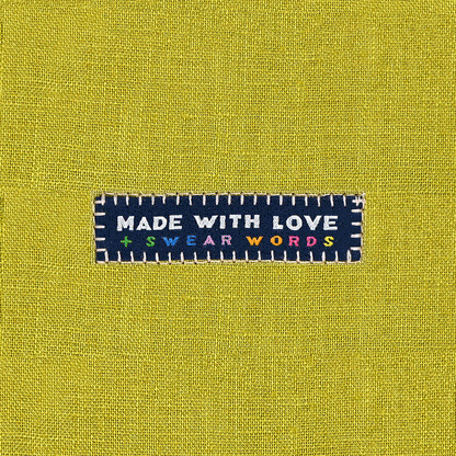 'Made With Love & Swear Words' Labels