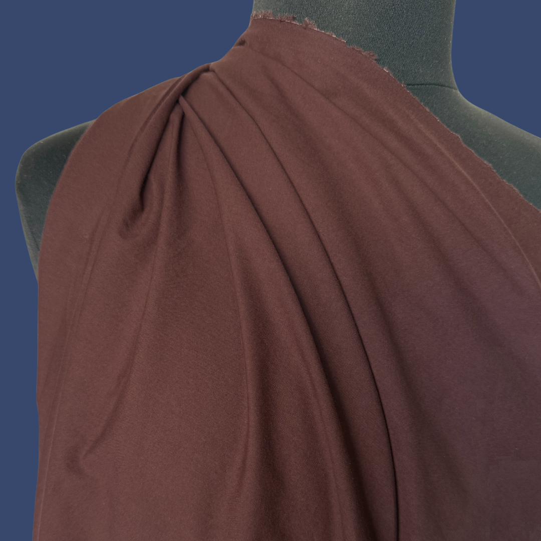 Sandwashed Cotton Poplin - Walnut