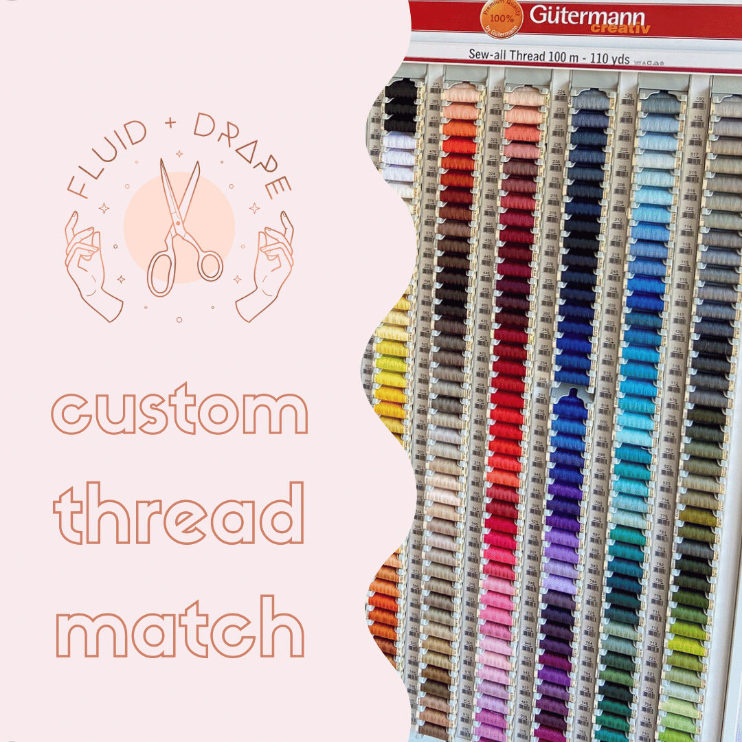 Custom Thread Match - Gutermann Sew All Thread