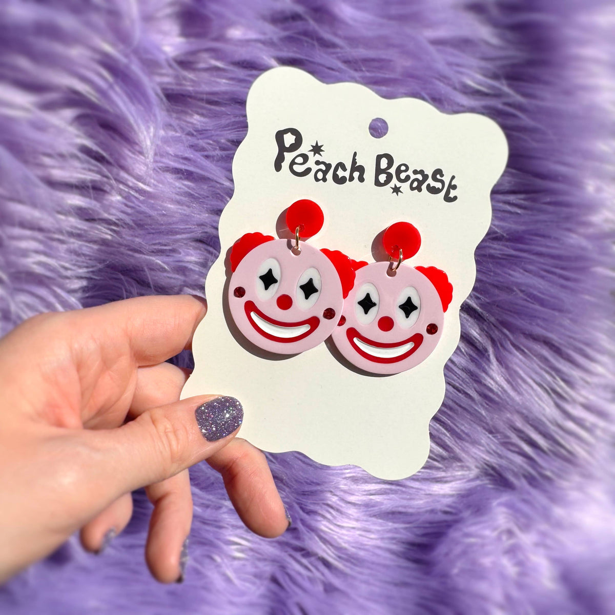 Kitschy Clown Statement Earrings