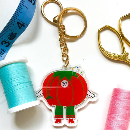 Sewing Friend Keychain Bag Charm