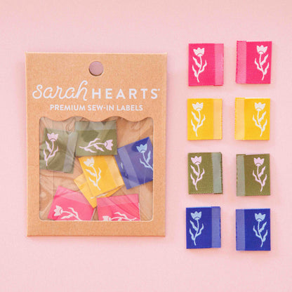 Tulip Woven Labels