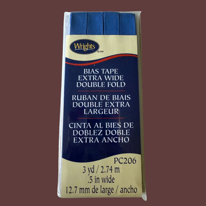 Bias Binding - 1/2" Double Fold (3 yards in a Pack)