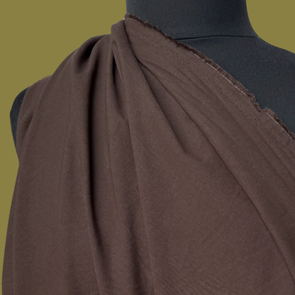 Washed Cotton Poplin - Espresso