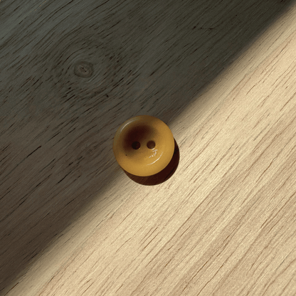 Wide Rimmed Corozo Buttons - 0.6" (sold by the button)