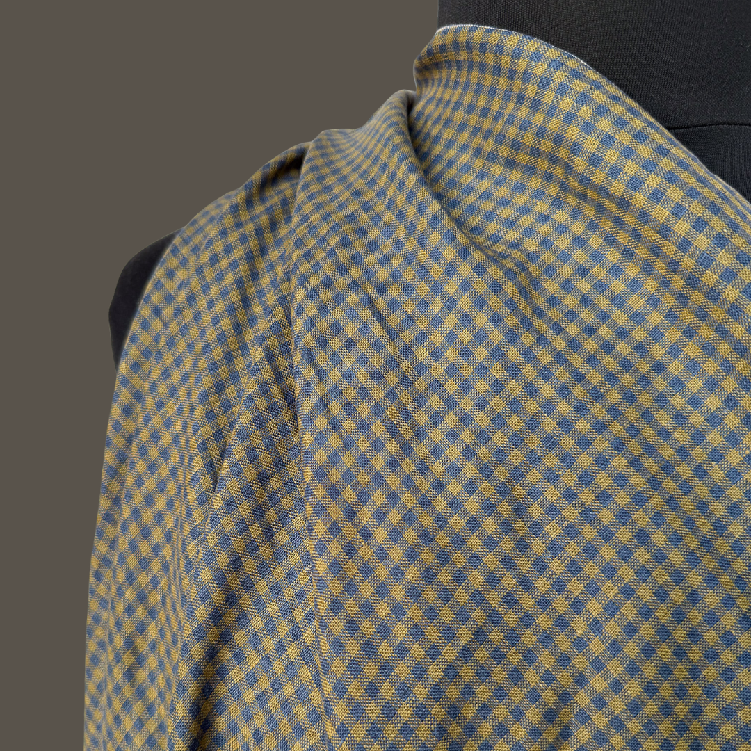 Mini Gingham Linen - Pear