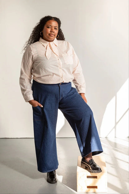Flaneur Pants (XS-7X) by Friday Pattern Co.