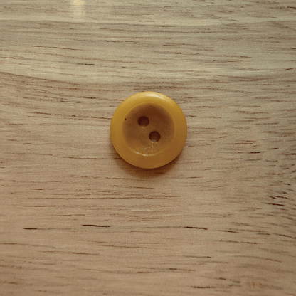 Wide Rimmed Corozo Buttons - 0.6" (sold by the button)