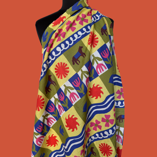 Luz Solar (Sunshine) by En Marte - Linen Rayon