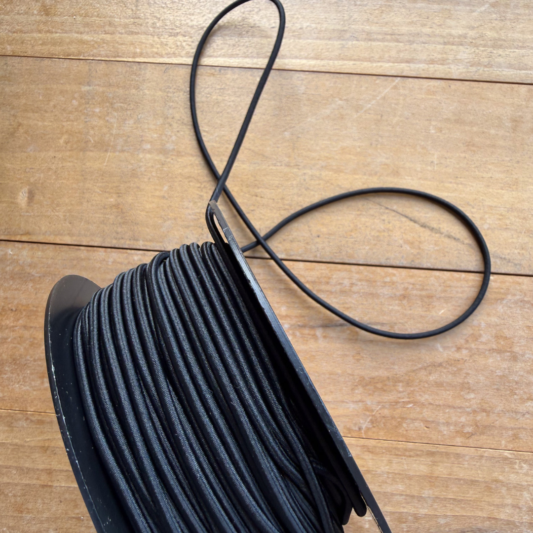 Elastic Round Cording - Sold by the Yard