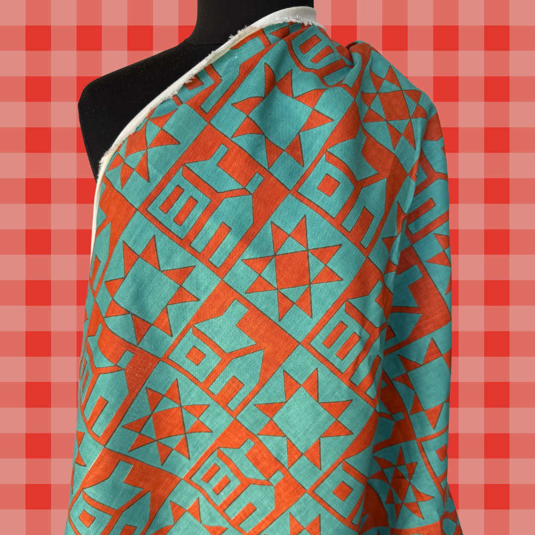 Homestead in Sunbaked by Kristy Kay - Linen Rayon