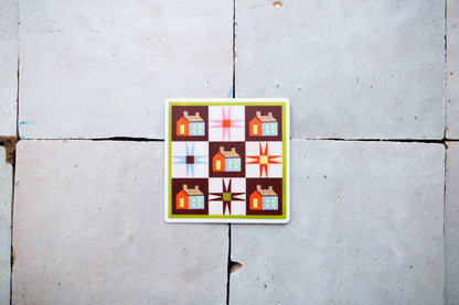 Quilt Sticker