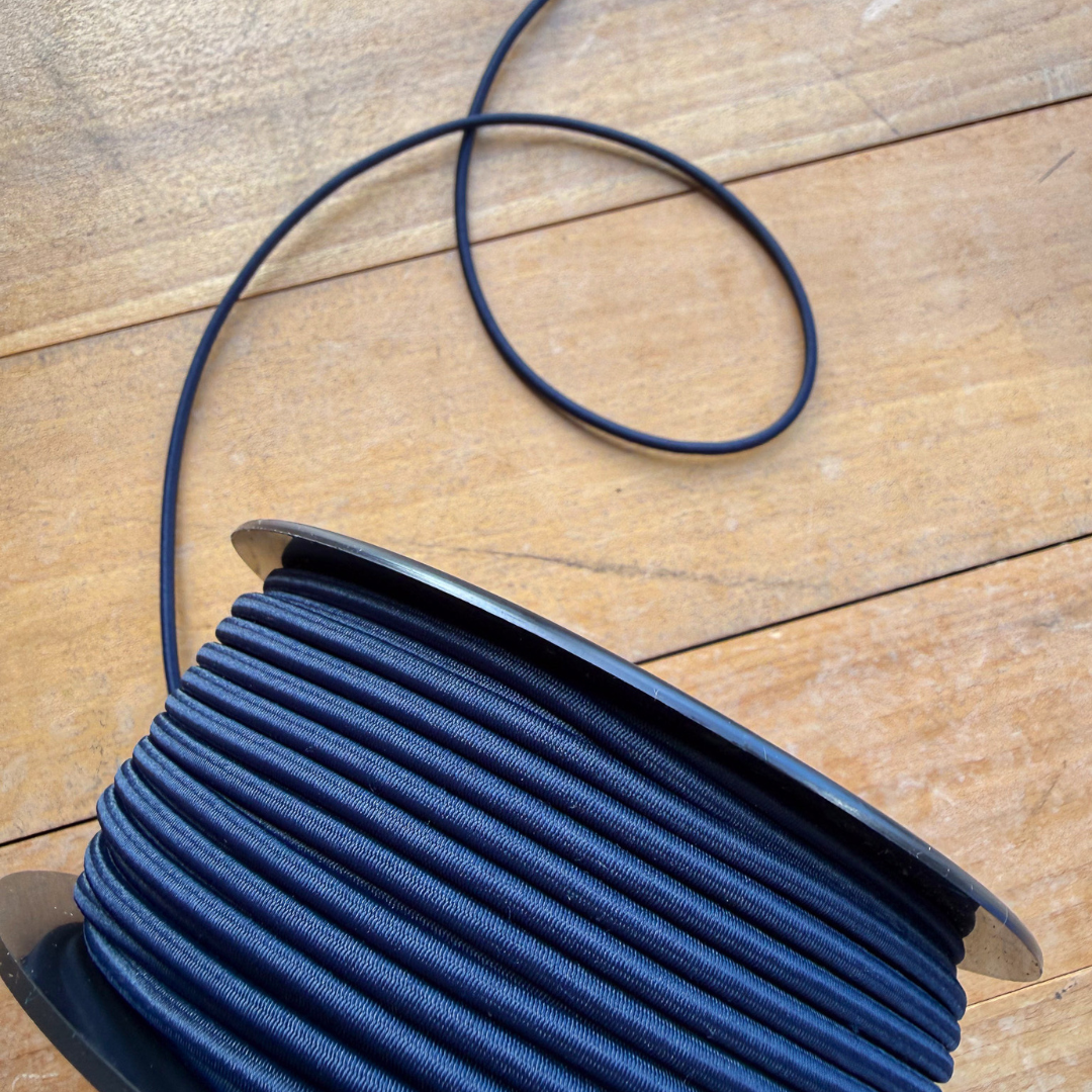 Elastic Round Cording - Sold by the Yard