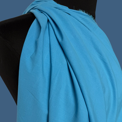 Washed Cotton Poplin - Cerulean