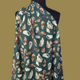Oysters in Green - Japanese Cotton Shirting
