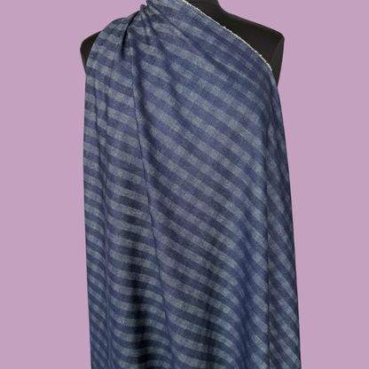 Cutie Gingham Midweight Denim - Deadstock