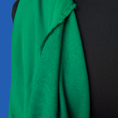 Heavyweight Cotton French Terry in Shamrock