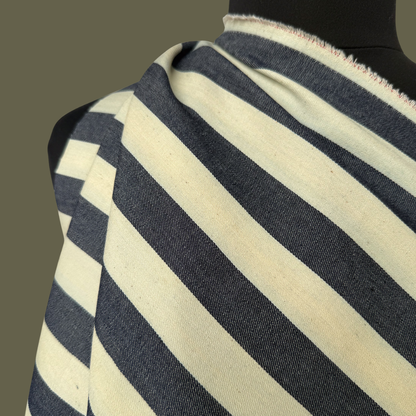Big Stripes Midweight Denim - Deadstock