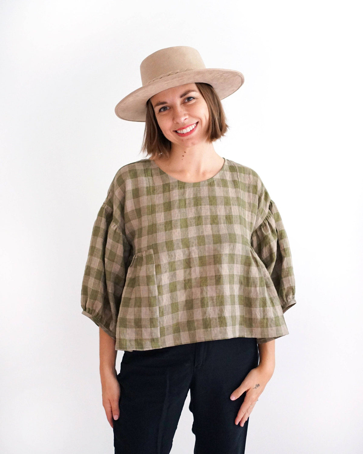Collage Gather Top Printed Sewing Pattern