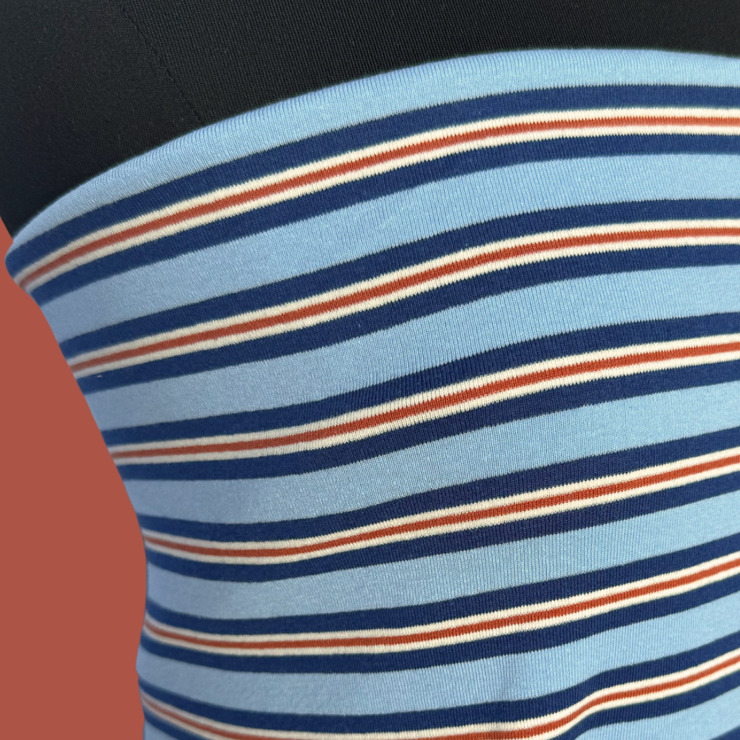 Vintage Stripe Jersey - Oceanside