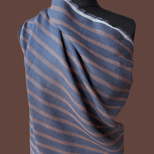 Autumn Striped Linen - Nautical