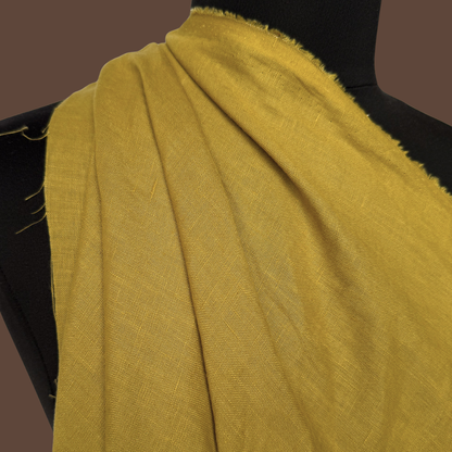 Lightweight Stonewashed Linen - Citrine