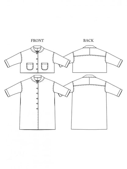 The Sanda Sewing Pattern (Sizes: UK 18-28)