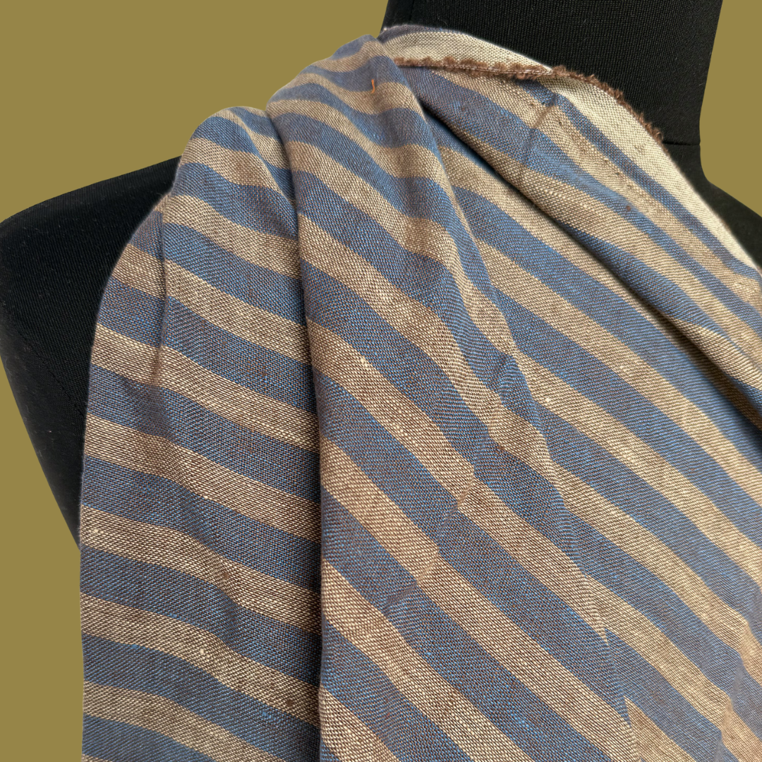 Luminous Linen - Stripe - Harbor