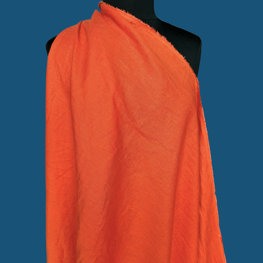 Lightweight Stonewashed Linen - Tangelo