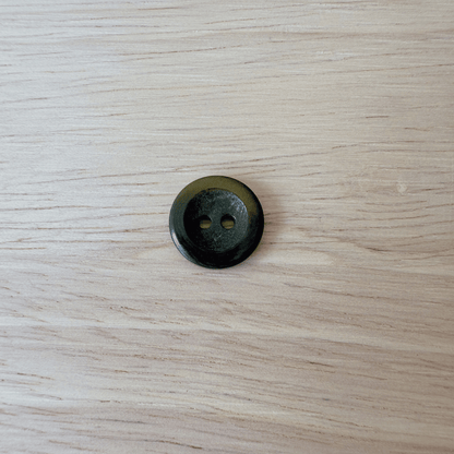 Wide Rimmed Corozo Buttons - 0.6" (sold by the button)