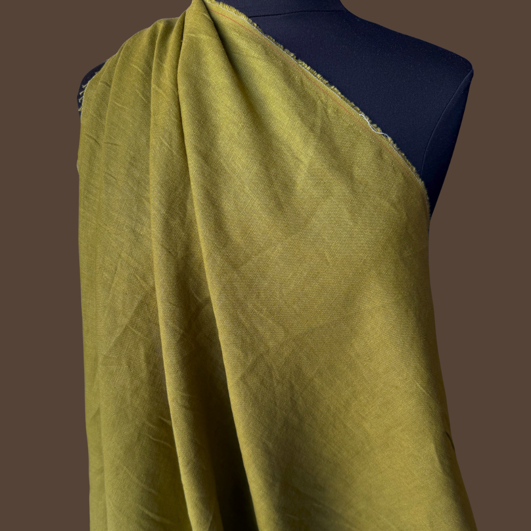Midweight Stonewashed Linen - Pistachio