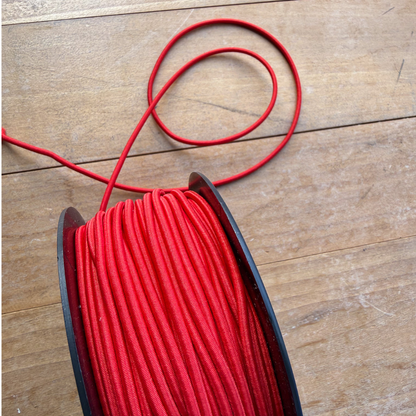 Elastic Round Cording - Sold by the Yard