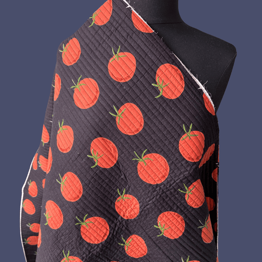 Warm Winter - Roma in Black - Sold in pre-cuts*