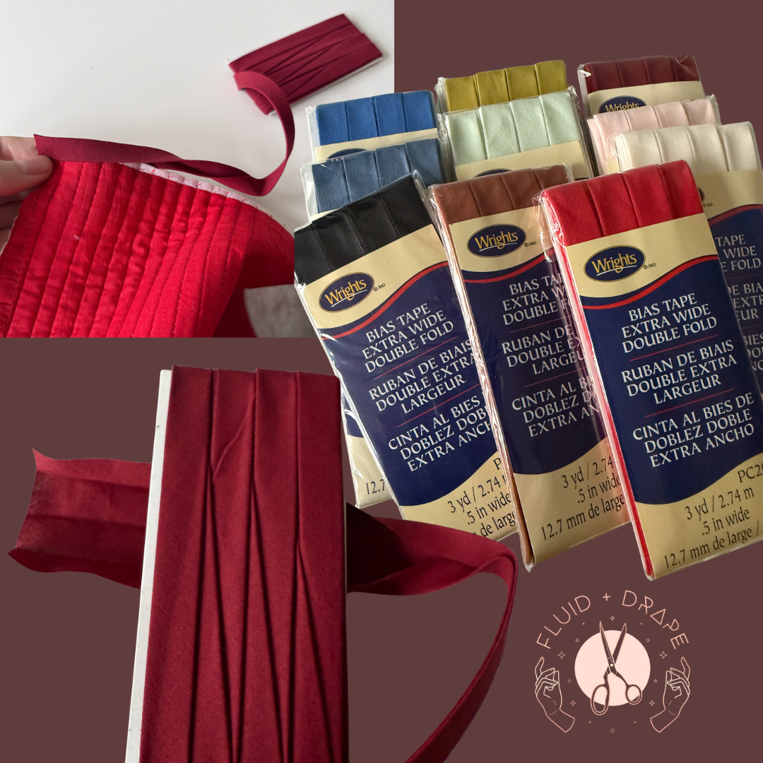 Bias Binding - 1/2" Double Fold (3 yards in a Pack)