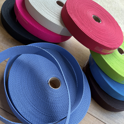 Cotton Webbing - Sold by the Yard