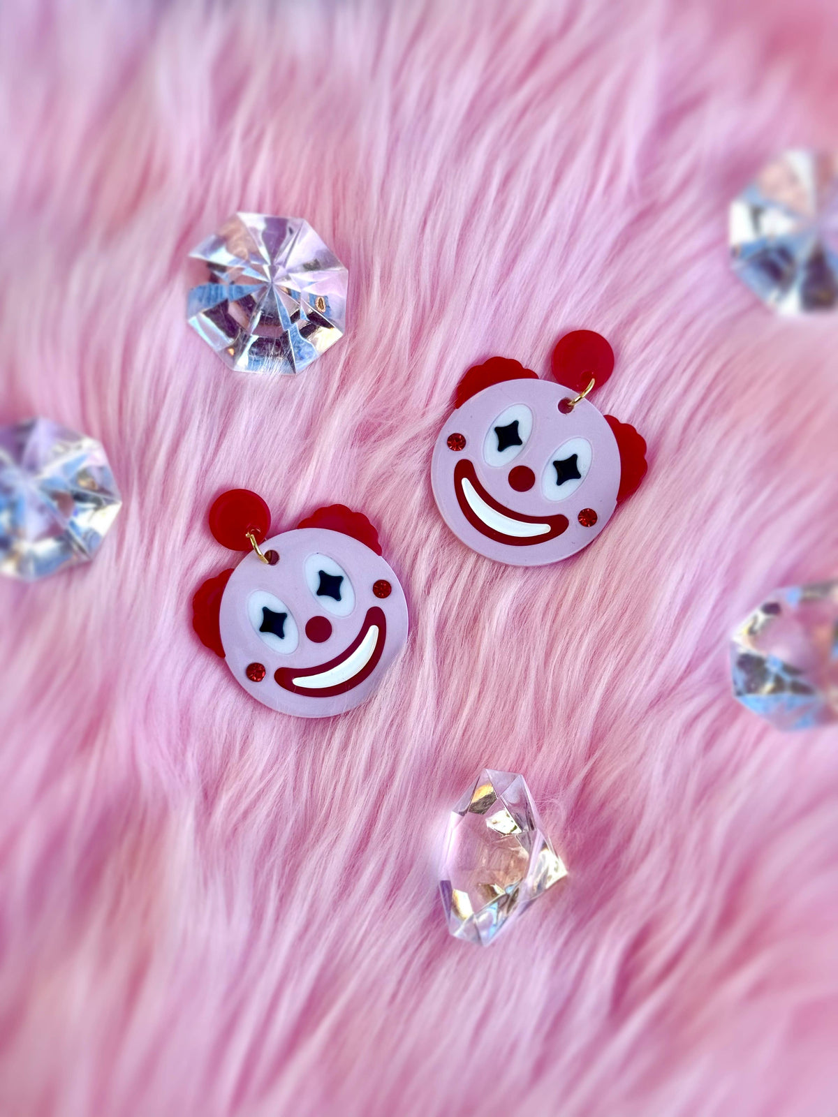 Kitschy Clown Statement Earrings