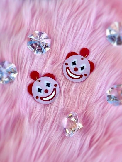 Kitschy Clown Statement Earrings