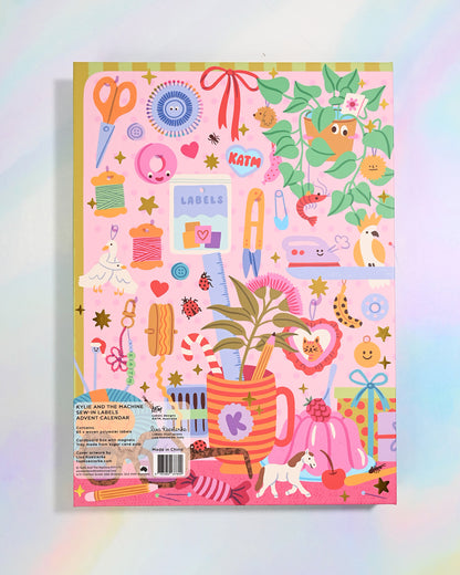 2026 Advent Calendar of 65 Sewing Labels