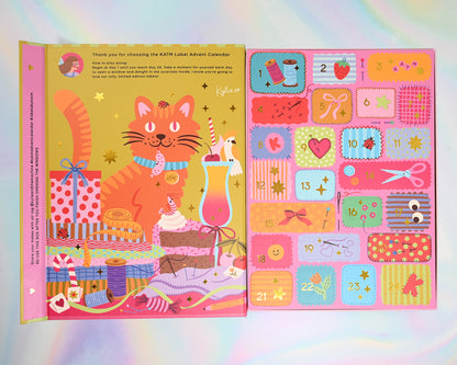 2026 Advent Calendar of 65 Sewing Labels