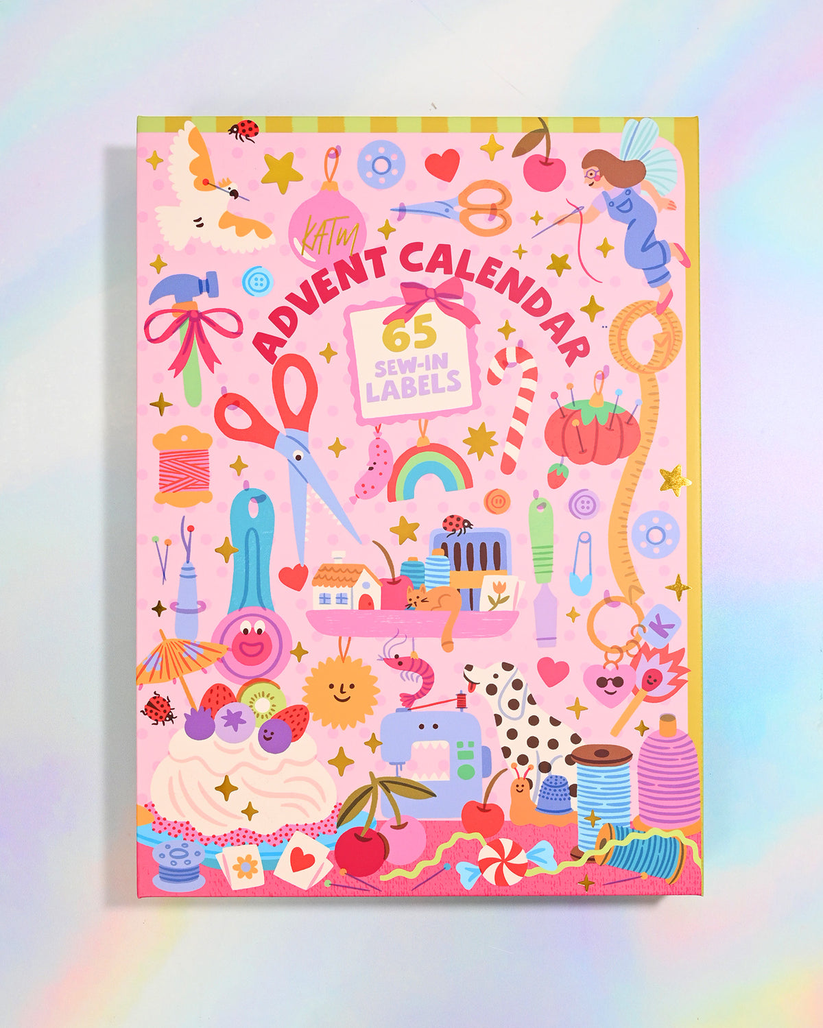 2026 Advent Calendar of 65 Sewing Labels